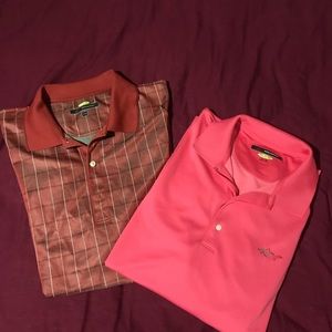 2 Greg Norman Golf Shirts XL